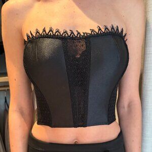 La Perla Wool Strapless Corset Top with Tags